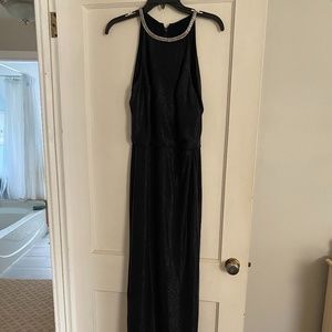 Black tie formal gown